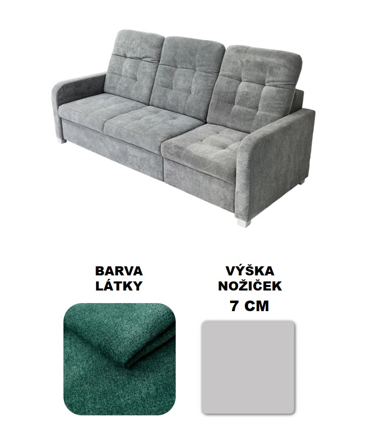 Pohovka Elena 3 sed