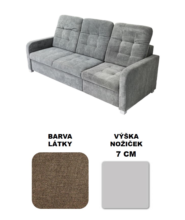 Pohovka Elena 3 sed