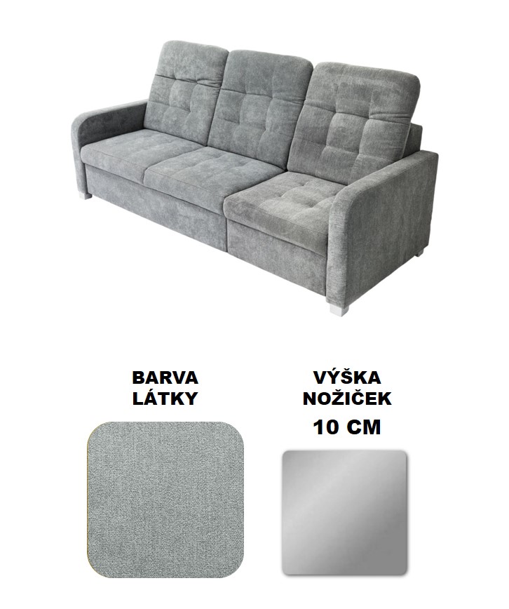 Pohovka Elena 3 sed