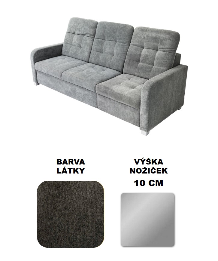 Pohovka Elena 3 sed