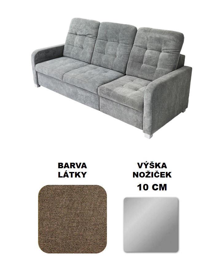 Pohovka Elena 3 sed
