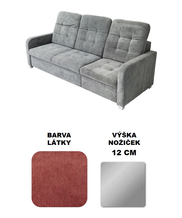 Pohovka Elena 3 sed