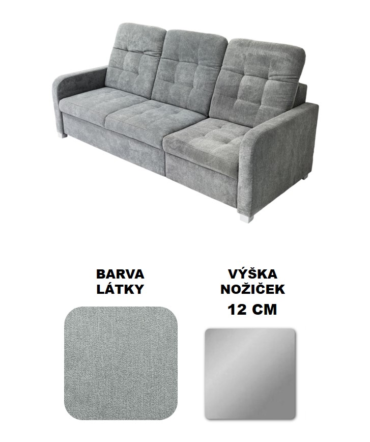 Pohovka Elena 3 sed
