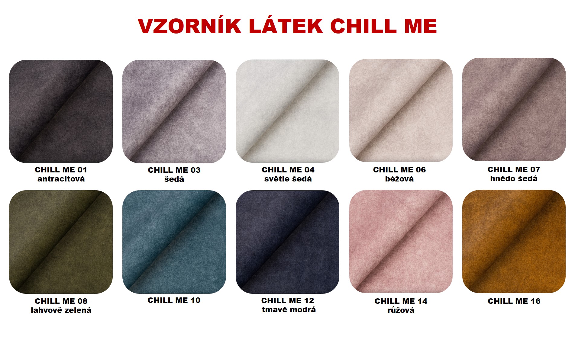 Taburet Ola - příplatkové látky